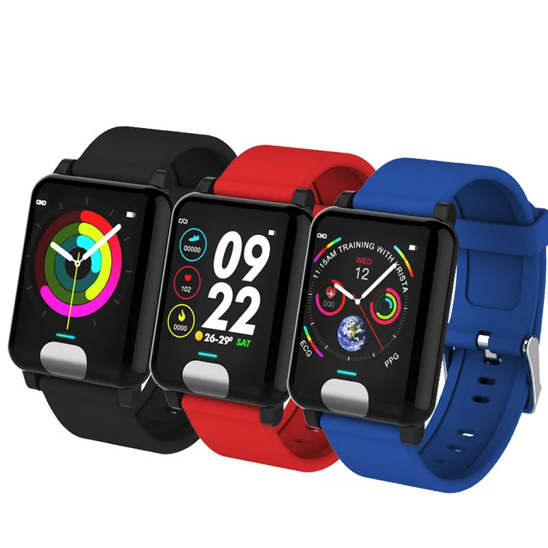 

1.3 inch Screen E04 Smart Bracelet Blood Pressure Wrist Band Smart Watch Fitness Intelligent Wristband for Middle Aged and Elder