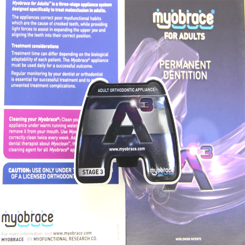 Myobrace trainer A3 australia Original Myofunctional Orthodontic Trainer | Красота и здоровье