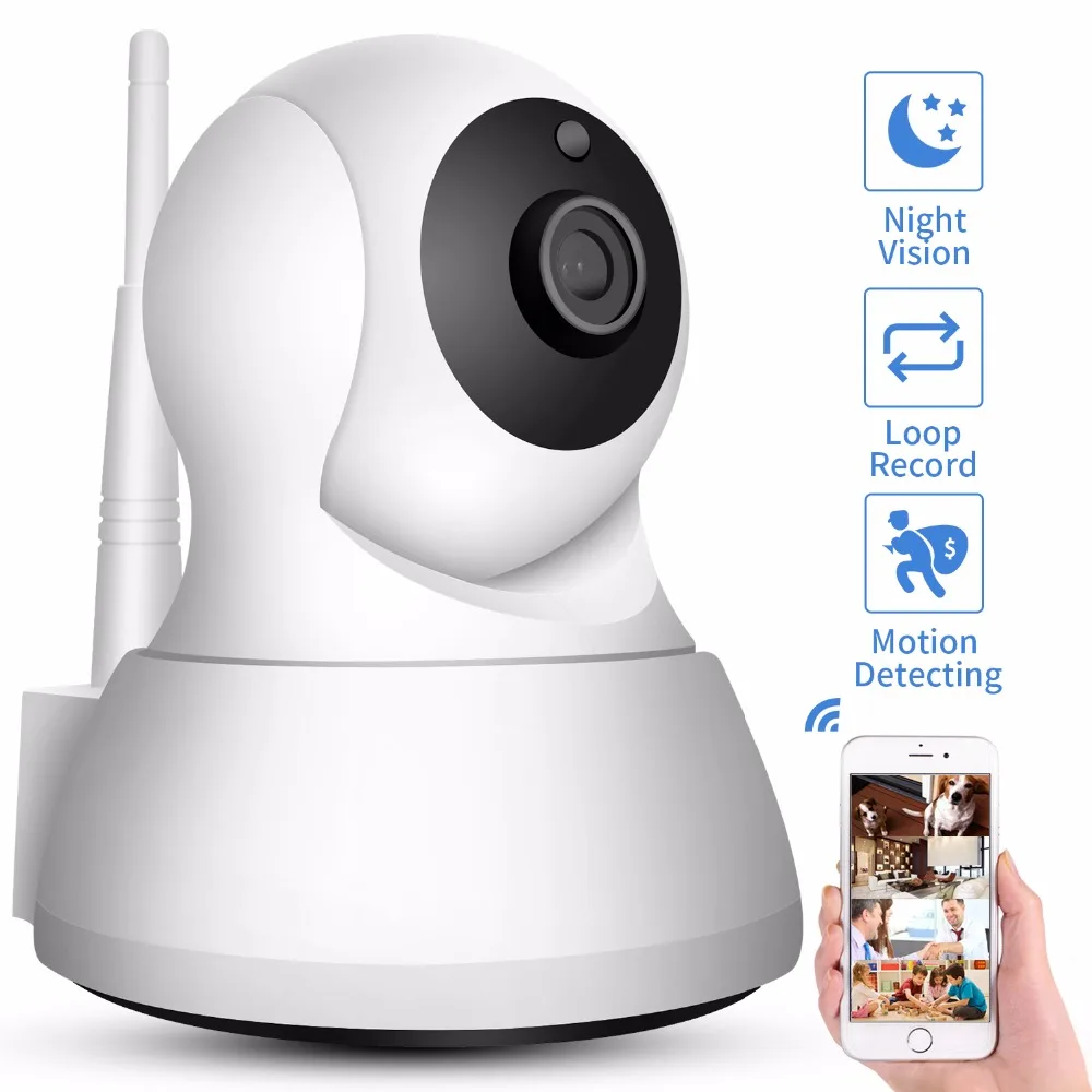 

Home Security IP Camera Wi-Fi 1080P 720P Wireless Network Camera CCTV Camera Surveillance P2P Night Vision Baby Monitor