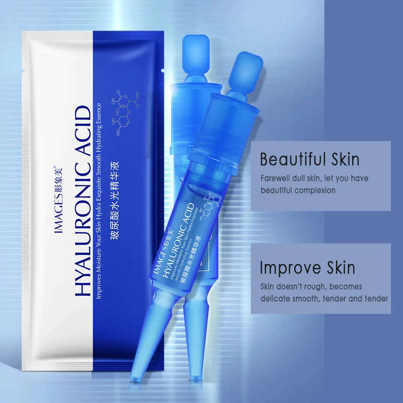 10ml Hyaluronic Acid Face Serum Deep Moisturizing Anti-Wrinkle Anti Aging Collagen Essence Whitening Remove Acne Skin Care TSLM1