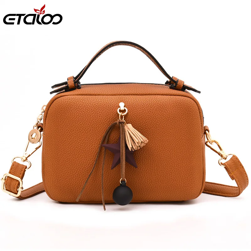 Женская сумка из искусственной кожи Милая Мини сумка-мессенджер сумки через