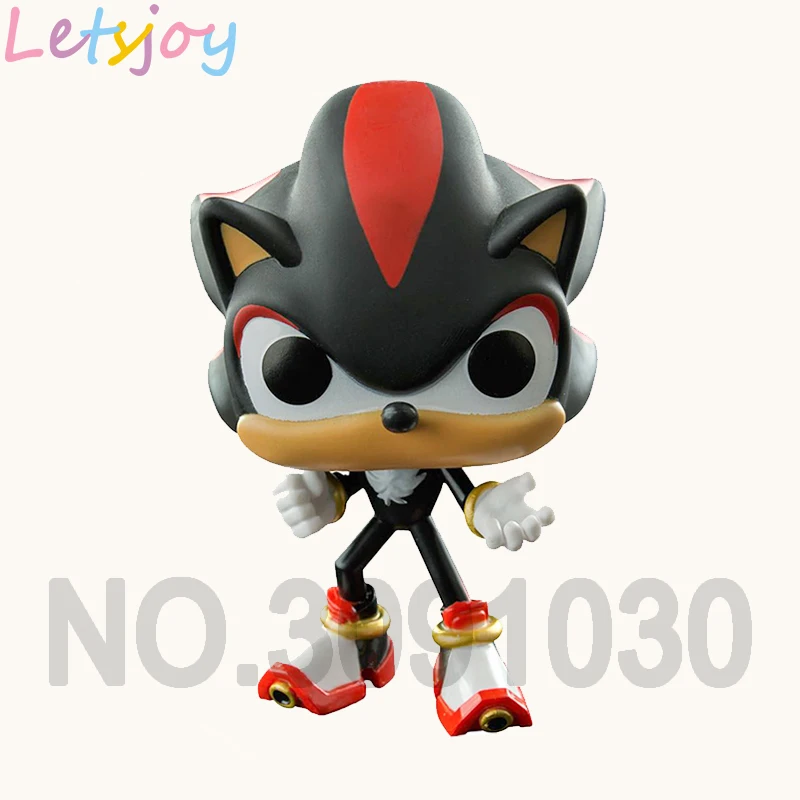 Sonic Shadow Ежик синий желтый черный скорость поп игра лошадь ребенок yada фигурка