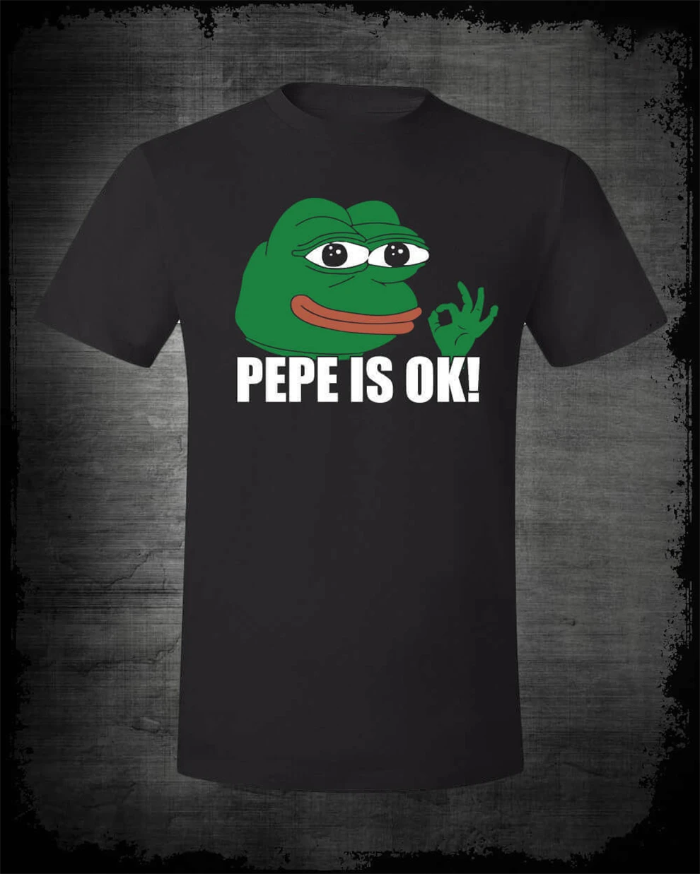 Футболка Pepe The Frog Is Ok Meme Make America Great Again Trump Kek Maga новинка Забавные футболки