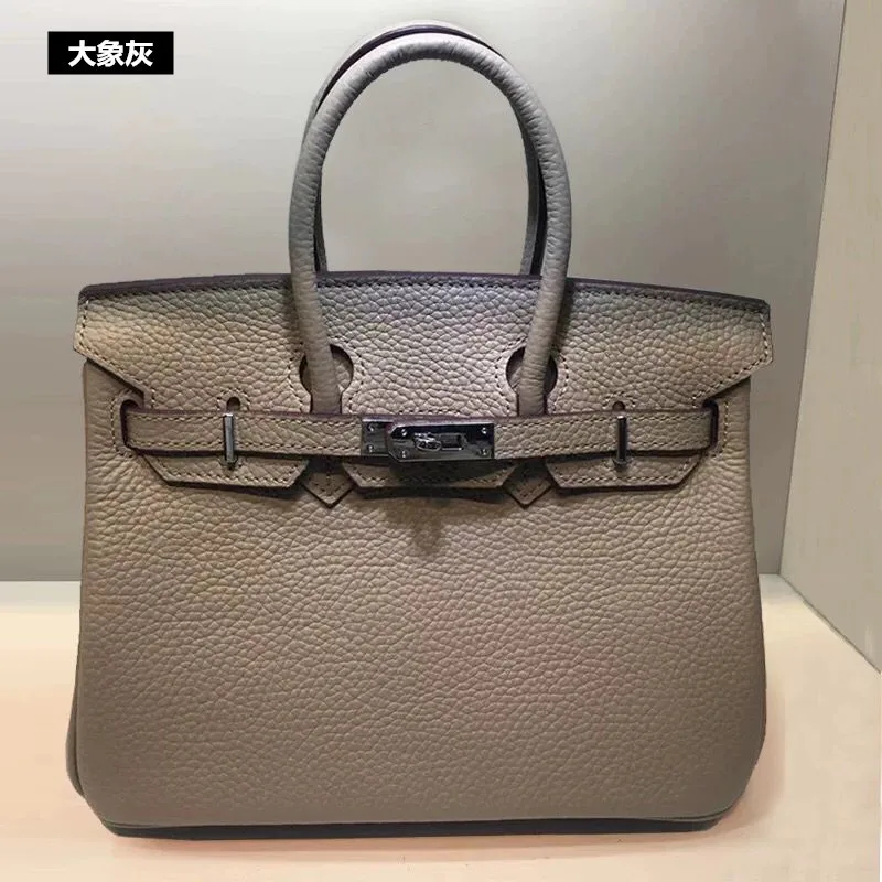 

2021 New Men's Bag Handbag Men's Leather Cross Style Briefcase Business One Shoulder Crossbody Simple Business Bag BBQX39-BBQX44