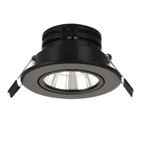 2pcs black spot led built in led decorative lamps of ceiling fixtures light spotlights 5w 7w