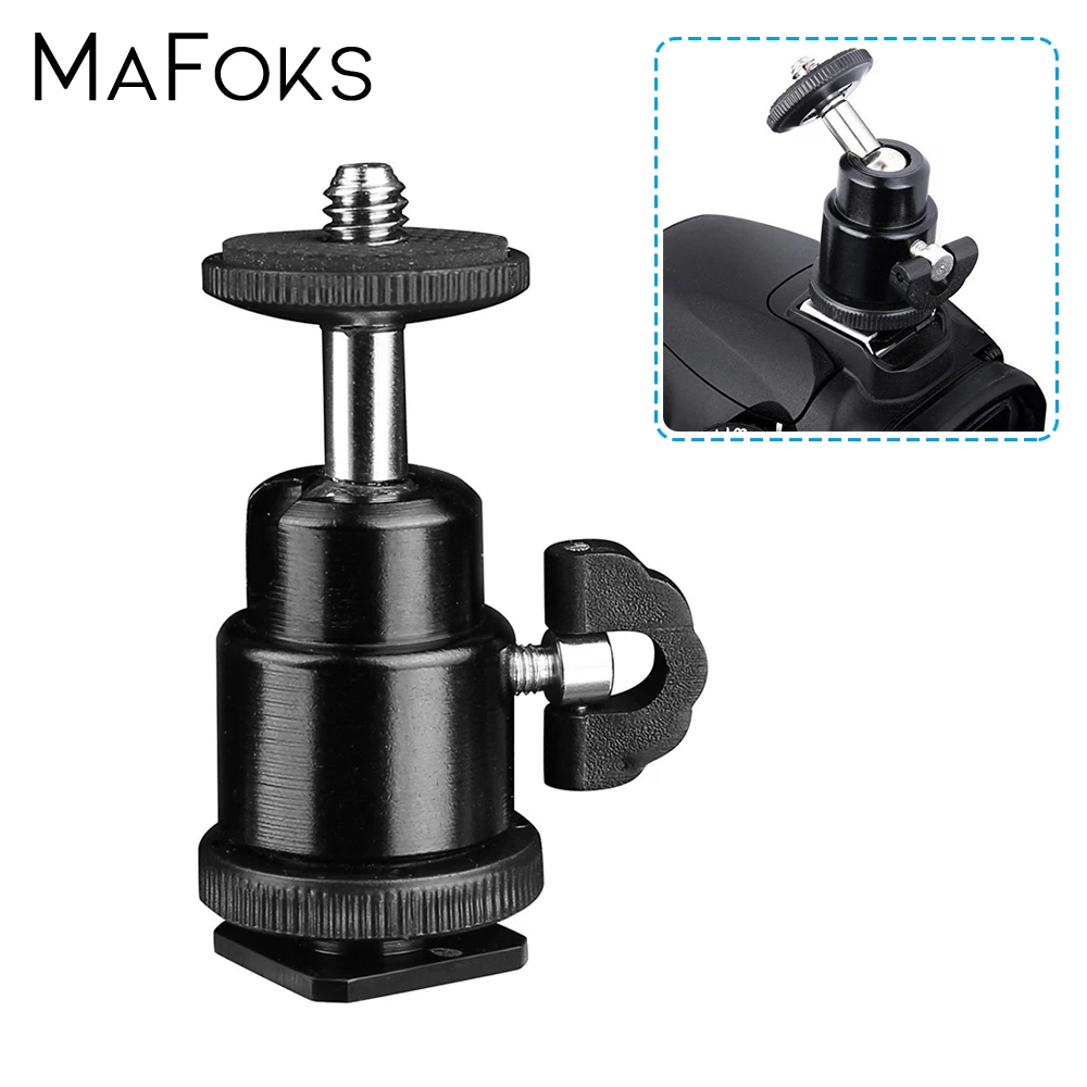 Универсальный вращающийся на 360 градусов мини шаровой головкой штатив с адаптер