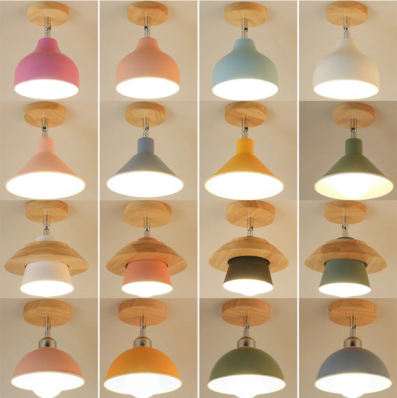 Светодиодный потолочный светильник промышленный скандинавский Plafonnier для