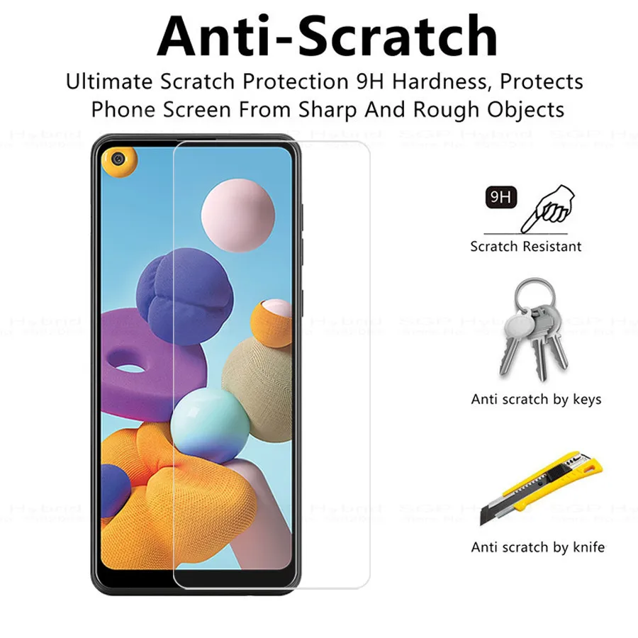 

3Pcs Protective Glass For Samsung A21s 2020 A21 s Screen Protector For Samsung Galaxy A 21s A21s 21 S A217F Tempered Glass Film