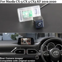 for mazda cx 5 cx 5 cx5 kf 2019 2020 28 pins adapter cable reverse camera ccd night vision car rear view camera for oem monitor
