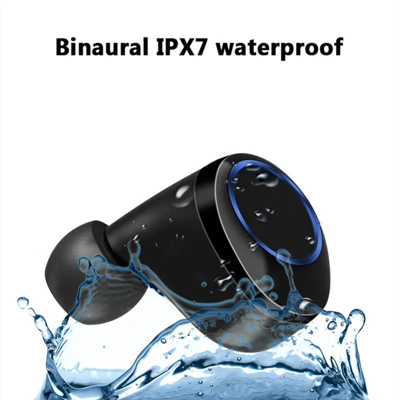 X11TWS Беспроводная Bluetooth гарнитура спортивные устойчивость к поту сенсорные