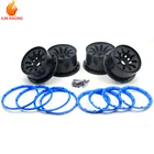 Пластиковая передняя и задняя ступица в сборе с кольцом ступицы для 15 HPI ROFUN ROVAN KM Mcd Gtb Racing BAJA 5B SS детали для радиоуправляемых автомобилей