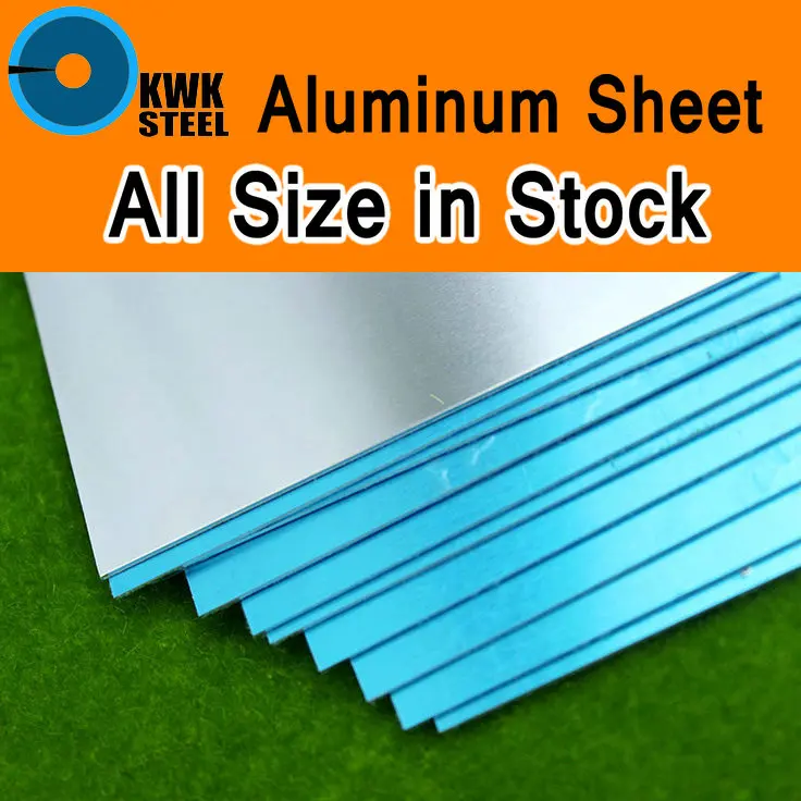 Aluminum Sheet AL 1060 Pure Aluminium Plate DIY Material Model Parts Car Frame Metal for Vehicles Boat Construction Soft Easy