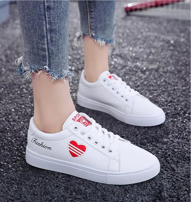Супер уверенные в себе женские белые кроссовки 2019 г. В классическом стиле простые