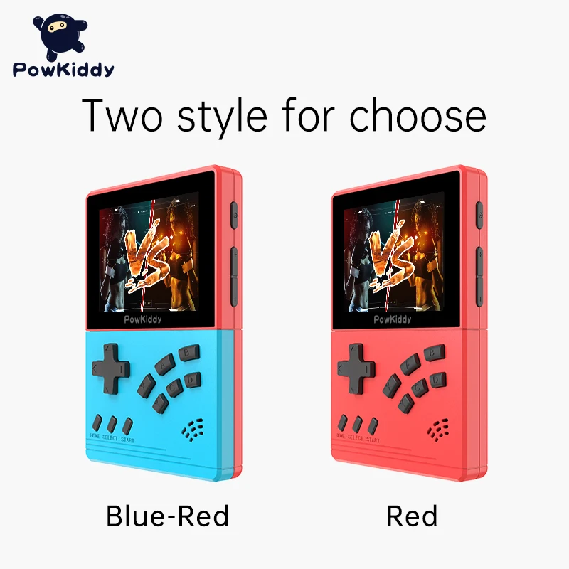 Официальная портативная игровая консоль POWKIDDY V2 3 5 дюйма 32 Гб 17000 Ретро CPS MD игры Av