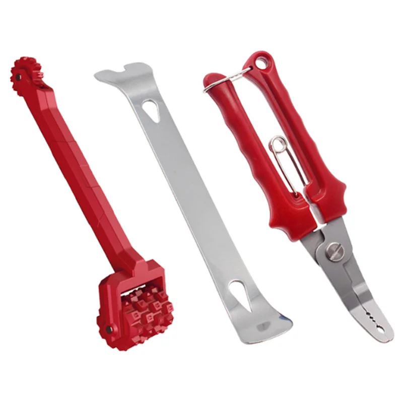 

Car Sound Fastener Auto Repair Disassembly Tools 3-piece Set Of Interior Soundproof Roller Disassembly DIY Removal Tool Kit