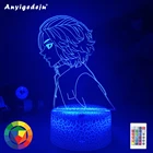 Токийский Мстители Mikey светодиодный светильник для детской спальни Декор Светильник подарок на день рождения стол аниме Токийский Мстители 3d лампа