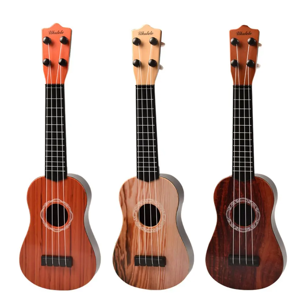 

Portable Children Ukulele Guitar Musical Instrument Ukulele Kids Educational Toys Plastic Guitar Beginner Basic Players