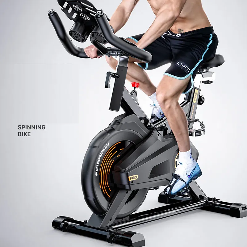 Велотренажер велосипед с движением для дома тренажерного зала бесшумный