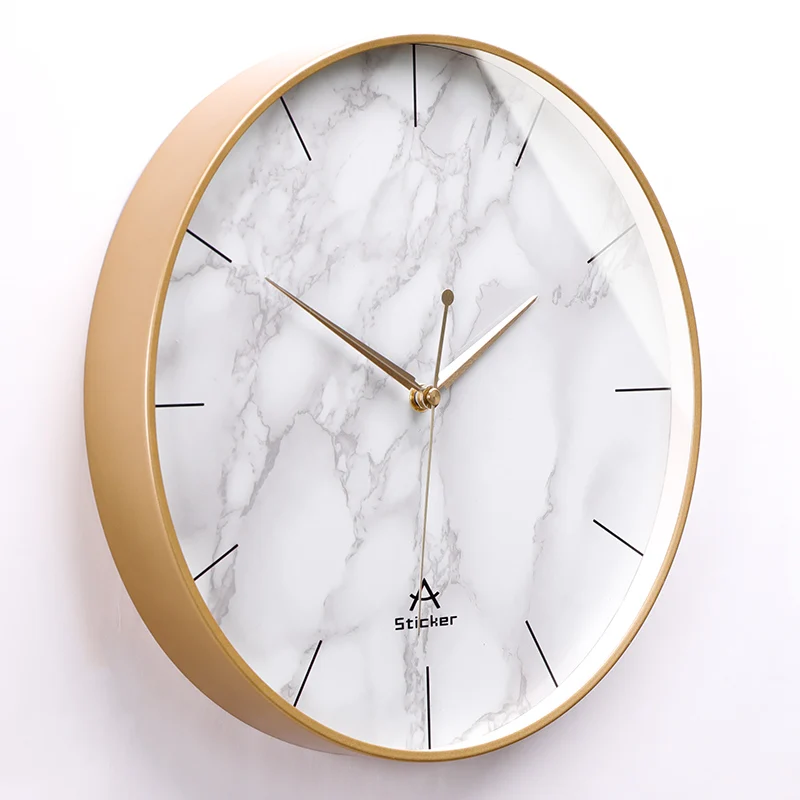 Скандинавский роскошный современный дизайн настенные часы декоративные