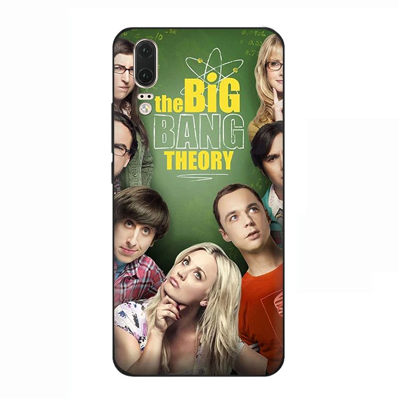 B6 EWAU Bazinga The Big Bang Theory ТВ-шоу силиконовый телефон чехол для Huawei P8 P9 P10 P20 P30 Lite Mini Pro P Smart Z Plus - Цвет: B6