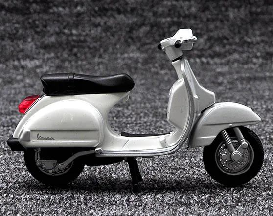 Welly 1/18 VESPA скутер мотоцикл литая демонстрационная модель игрушка для детей
