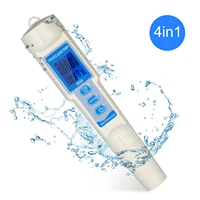 4 in 1 water quality tester pen waterproof water quality analysis instrument phec temperature meter ph meter