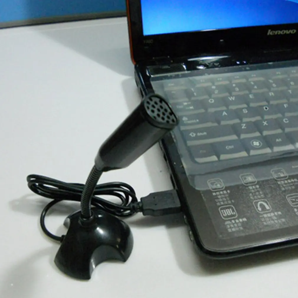 Выделите USB емкостную мини-подставку для микрофона ПК ноутбука онлайн-чата