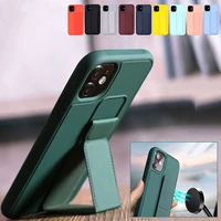 wrist strap case for iphone 13 12 11 pro max xs x r xr 7 8 plus 11pro 13pro iphone13 phone magnetic cover with stand sit holder