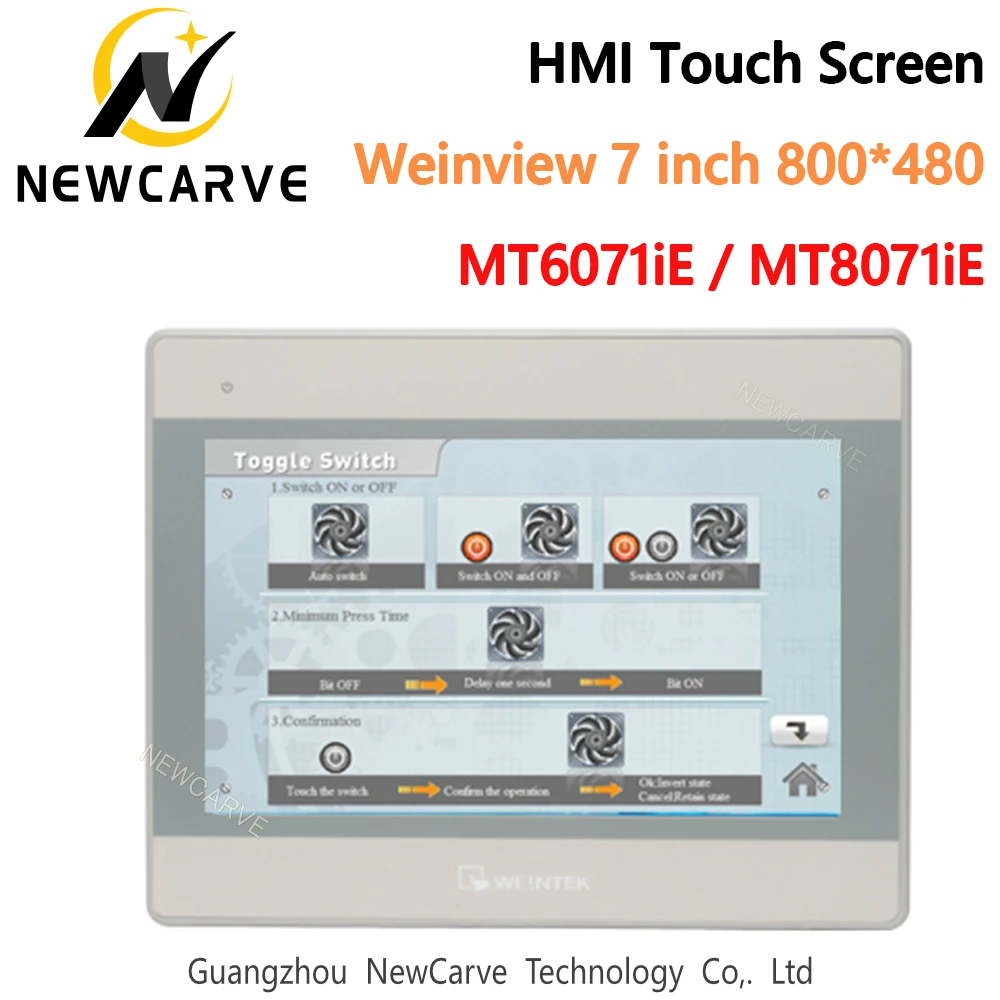 Сенсорный экран HMI WEINVIEW/WEINTEK MT6071iE MT8071iE 7 дюймов 1024*600 интерфейс человека замена MT6100I