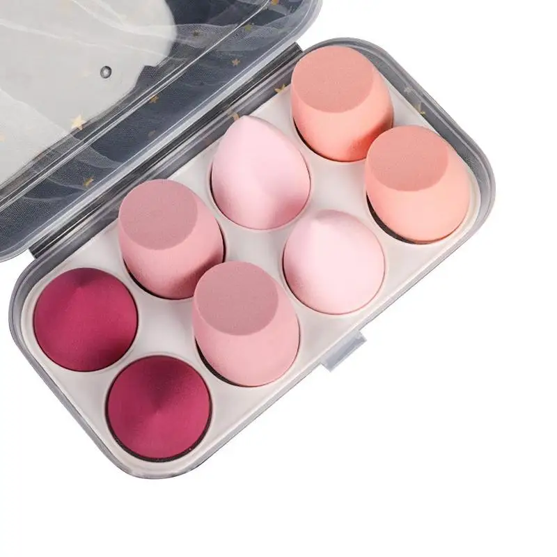 Новый косметический набор яиц для массажа лица Пуховок корректор порошок