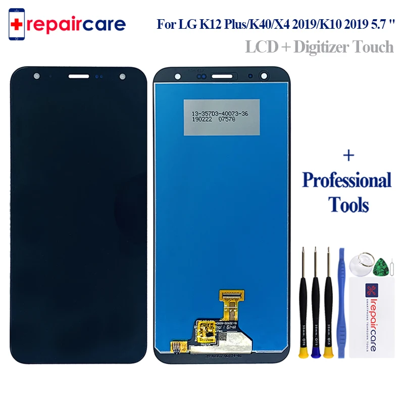 Дигитайзер сенсорного экрана 5 7 дюйма для LG K40 запасные части X4 2019 ЖК дисплей K12 Plus