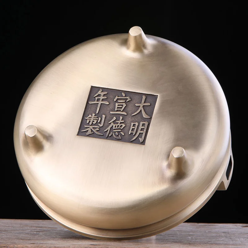 

Antique Buddha Incense Burner Creative Simple Large Holder Incense Burner House Indoor Copper Porta Incienso Home Decor 60AA01