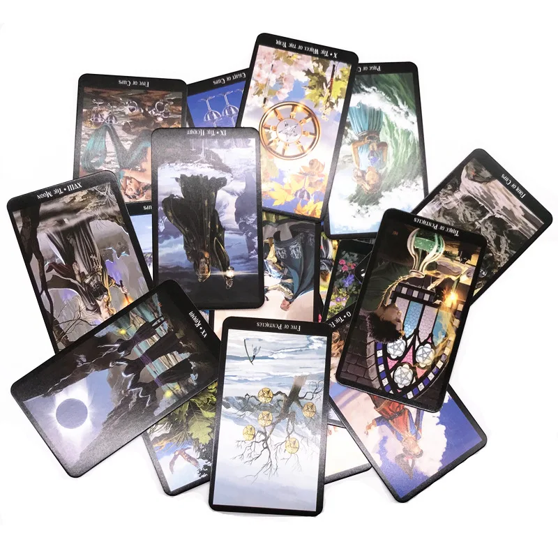 

Witch Tarot cards English board game cards tarot cards