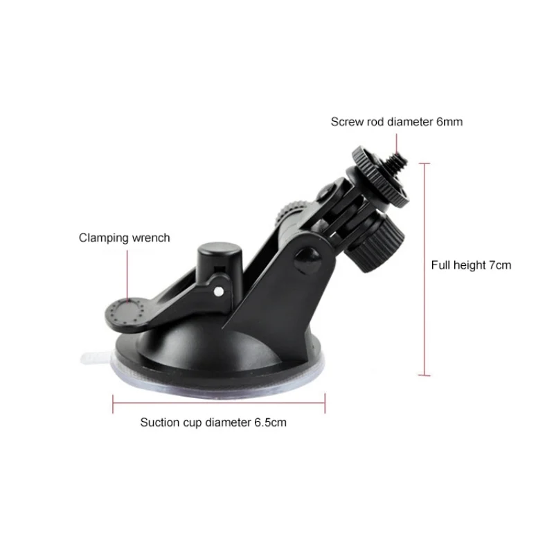 EDAL 7 см регулируемый для ветрового стекла Автомобильный присоска EK7000 GoPro Hero 6 5 SJCAM