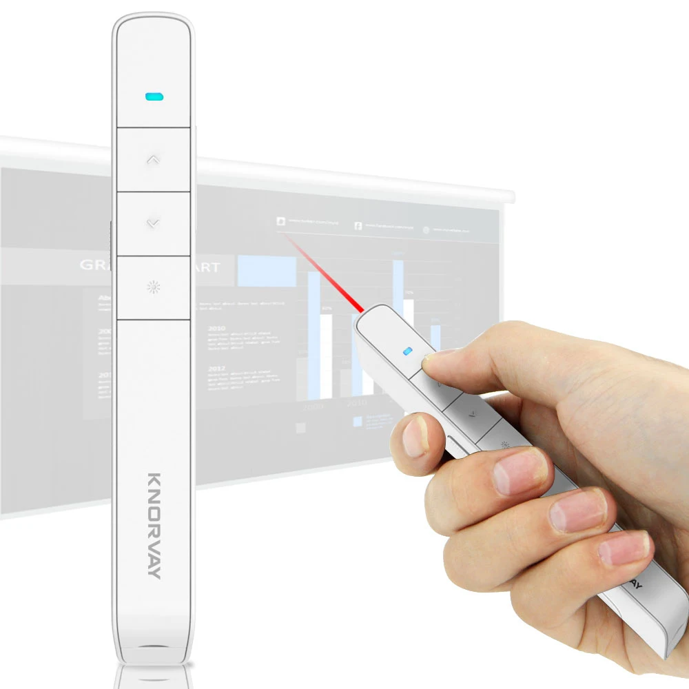 Беспроводной презентер Новый 2 4 ГГц USB PPT PowerPoint Ведущий страницы вверх и вниз