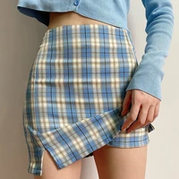 summer short skirts hip skirt high waist short skirt plaid skirt wrap skirt bodycon skirt basic skirt harajuku skirt sexy skirt