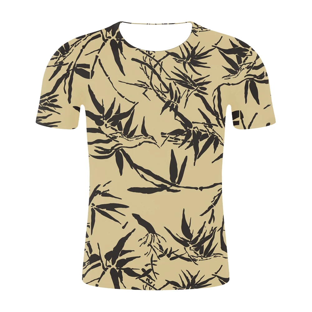 Новинка Мужская 3D футболка с круглым вырезом и коротким рукавом цифровая печать