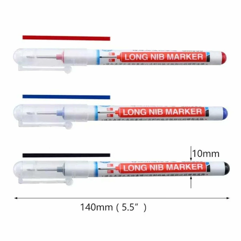 3 шт. 20 мм с длинной головкой маркеры универсальный деревообрабатывающий