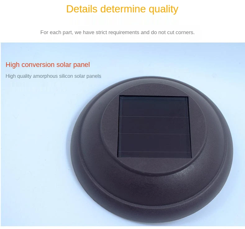 

Solar Outdoor Waterproof Garden Lights Lawn Lights Garden Led Decorative Lights Villa Ground Plug Lights