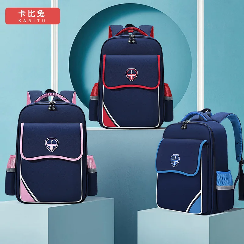 

New English kindergarten backpack 1-3-6 grade school bag for primary school students mens bookbag