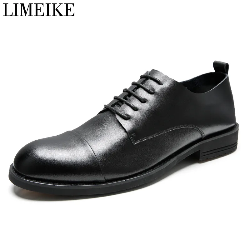 Новинка модные мужские классические броги свадебные деловые туфли со шнуровкой