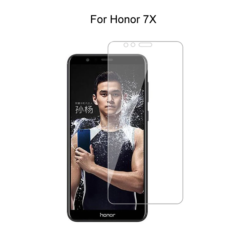 Для Honor 7X закаленное Стекло Экран протектор Защитная пленка стекло для |