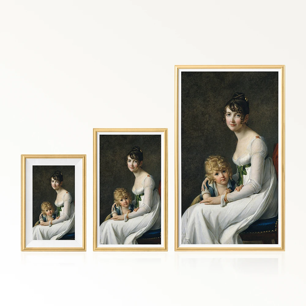 

New product matte art gallery electronic digital picture frame