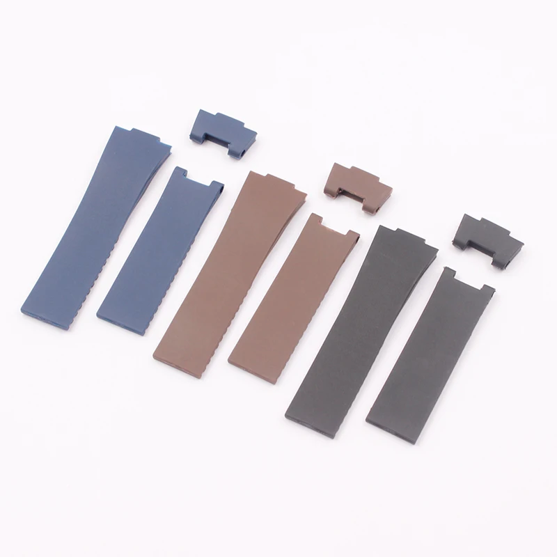 

Аксессуары для часов, водонепроницаемые резиновые ремешки длиной 25 мм, 12 мм, без металлических деталей