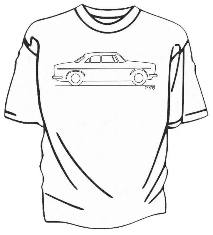 Оригинальная футболка sketch Rover P5B|Мужские футболки| |