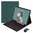 Клавиатура с подсветкой для Teclado Galaxy Tab S6 Lite, чехол с клавиатурой для Samsung S6 Lite, чехол для планшета с русским, испанским, ивритом, португальским языком