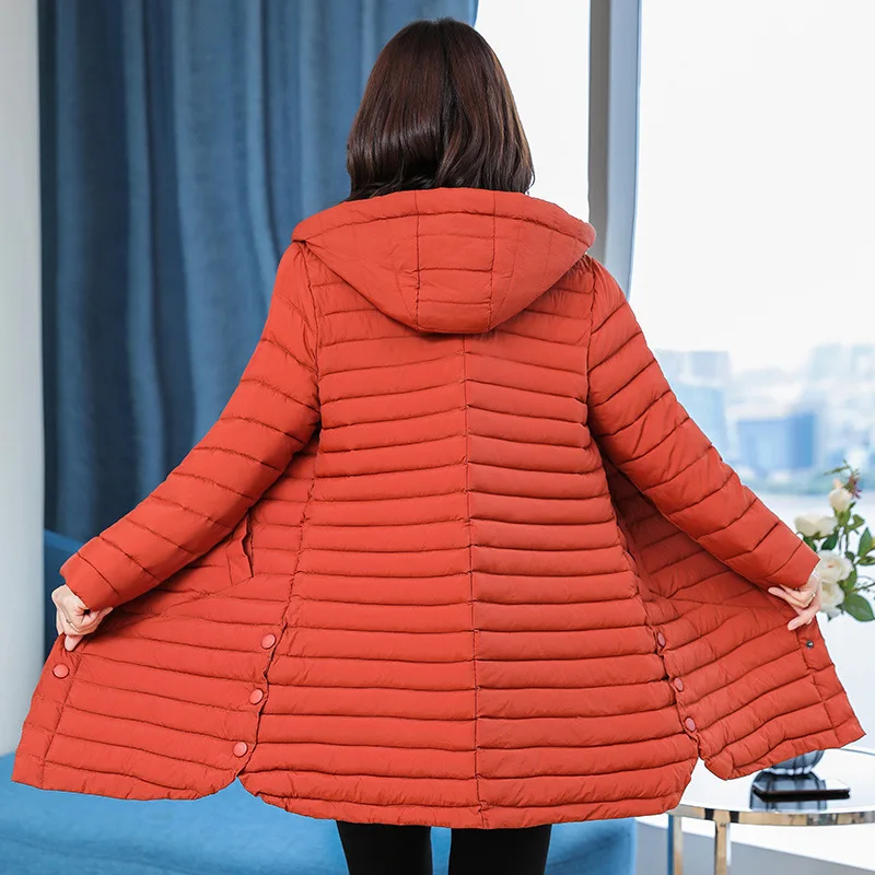 AliExpress New Style down Jacket Cotton-padded Clothes Women's Slimming WOMEN'S Dress Cotton-padded Jacket Thin Slim Fit Mi