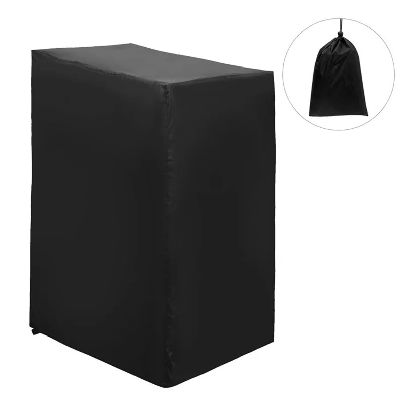 

Windproof Patio Chair Cover Waterproof Outdoor Stackable Chair Drawstring Furniture Cover with Storage Bag Lightweight FBS889