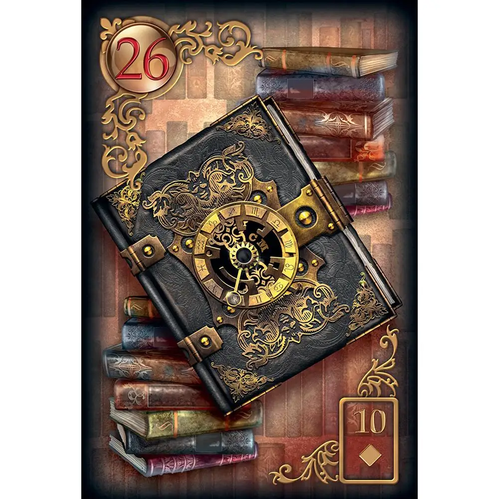 Позолоченный Reverie Lenormand расширенное издание массовый рынок Мягкая Обложка