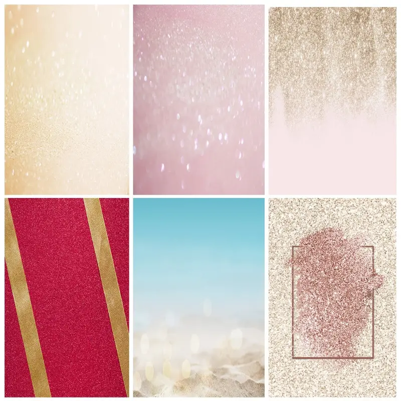 

Light Bokeh Shiny Spots Glitters Photography Backgrounds Solid Color Baby Portrait Backdrops For Photo Studio 21606DKN-03